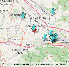 Mappa Via Quarto S. Marzano, 84016 Pagani SA, Italia (4.27455)