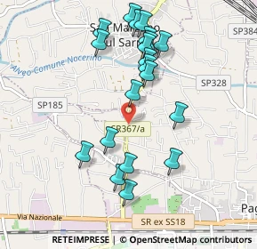 Mappa Via Quarto S. Marzano, 84016 Pagani SA, Italia (1.0405)