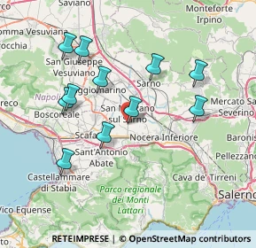 Mappa Via Quarto S. Marzano, 84016 Pagani SA, Italia (7.75182)