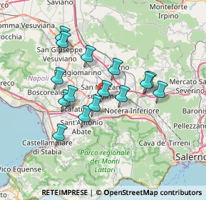 Mappa Via Quarto S. Marzano, 84016 Pagani SA, Italia (6.48867)