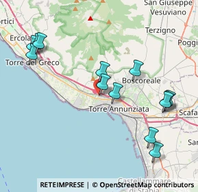 Mappa Via Salvatore Dino, 80058 Torre Annunziata NA, Italia (4.74923)