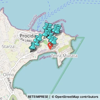 Mappa Via S. Rocco, 80079 Procida NA, Italia (0.327)