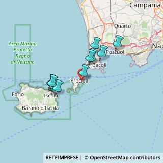 Mappa Via San Rocco, 80079 Procida NA, Italia (6.22636)