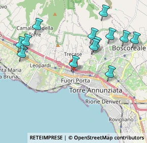 Mappa Trecase, 80058 Torre Annunziata NA, Italia (2.45846)