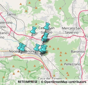 Mappa Via Biagio Franco, 84086 Roccapiemonte SA, Italia (2.31167)