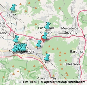 Mappa Via Biagio Franco, 84086 Roccapiemonte SA, Italia (4.415)