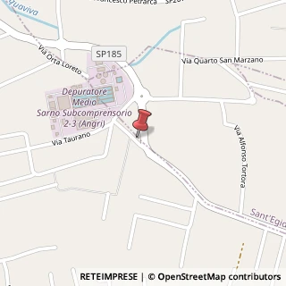 Mappa Via Orta Loreto, 12, 84010 Angri, Salerno (Campania)