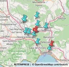 Mappa 84086 Roccapiemonte SA, Italia (5.71333)