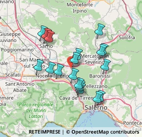 Mappa 84086 Roccapiemonte SA, Italia (6.88105)