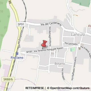 Mappa Via nastri tenente 172, 84084 Fisciano, Salerno (Campania)