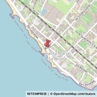 Mappa Via Litoranea, 155, 80059 Torre del Greco, Napoli (Campania)