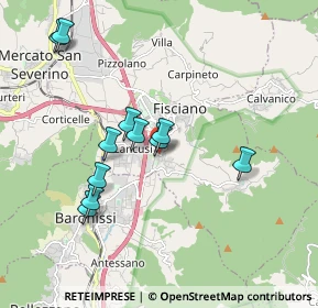 Mappa Via Giacomo Matteotti, 84084 Fisciano SA, Italia (1.87364)