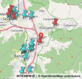 Mappa Via Giacomo Matteotti, 84084 Fisciano SA, Italia (2.8765)