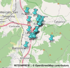 Mappa Via Giacomo Matteotti, 84084 Fisciano SA, Italia (1.135)