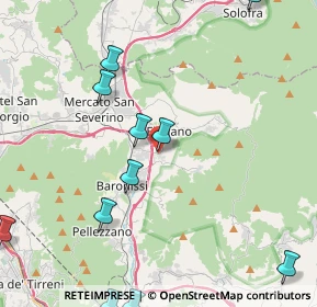 Mappa Via Giacomo Matteotti, 84084 Fisciano SA, Italia (5.91)