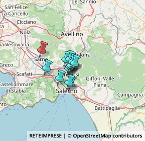 Mappa Via Giacomo Matteotti, 84084 Fisciano SA, Italia (5.93846)