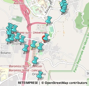 Mappa Via Giacomo Matteotti, 84084 Fisciano SA, Italia (0.6835)