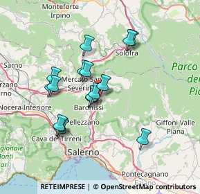 Mappa Via Giacomo Matteotti, 84084 Fisciano SA, Italia (6.6425)