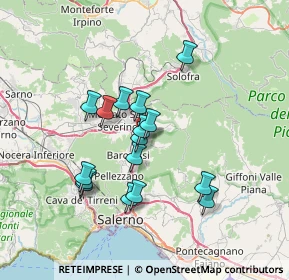 Mappa Via Giacomo Matteotti, 84084 Fisciano SA, Italia (6.42563)