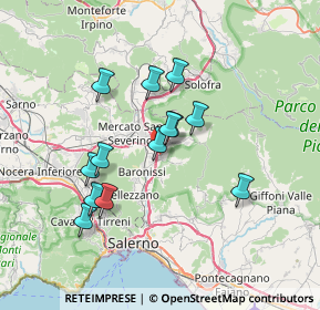 Mappa Via Giacomo Matteotti, 84084 Fisciano SA, Italia (6.47385)