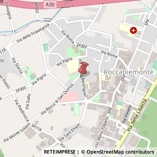 Mappa Viale Enrico Berlinguer, 32, 84086 Roccapiemonte, Salerno (Campania)