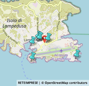 Mappa Via Francesco Crispi, 92031 Lampedusa e Linosa AG, Italia (0.68857)