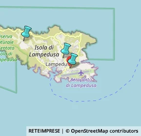 Mappa Aeroporto Lampedusa, 92010 Lampedusa e Linosa AG, Italia (1.41333)