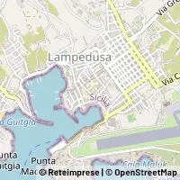 Kaart Lampedusa e Linosa