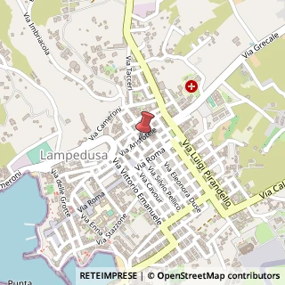 Mappa Via Eleonora Duse, 22, 92010 Lampedusa e Linosa, Agrigento (Sicilia)