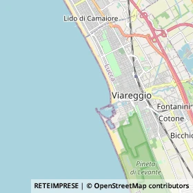 Mappa Viareggio