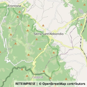 Mappa Serra Sant'Abbondio