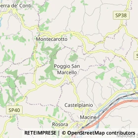 Mappa Poggio San Marcello