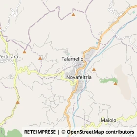 Mappa Talamello