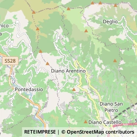 Mappa Diano Arentino