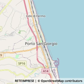 Mappa Porto San Giorgio