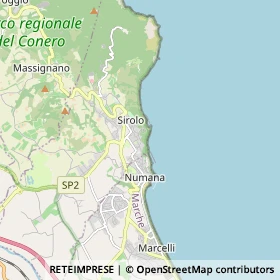 Mappa Sirolo