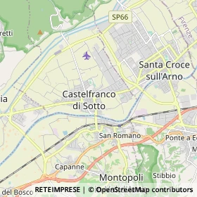 Mappa Castelfranco Piandiscò