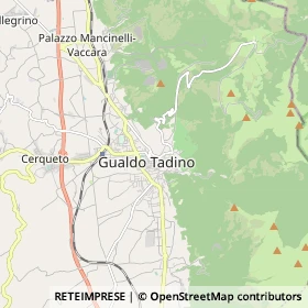 Mappa Gualdo Tadino