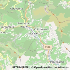 Mappa Chiusavecchia