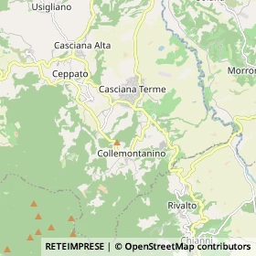 Mappa Casciana Terme Lari