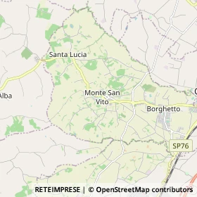 Mappa Monte San Vito
