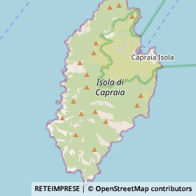 Mappa Capraia Isola