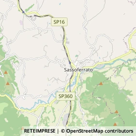 Mappa Sassoferrato