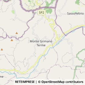 Mappa Monte Grimano Terme
