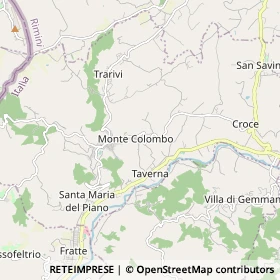 Mappa Monte Colombo