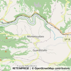 Mappa Montescudaio