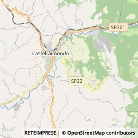 Mappa Castelraimondo