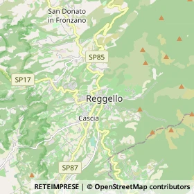 Mappa Reggello