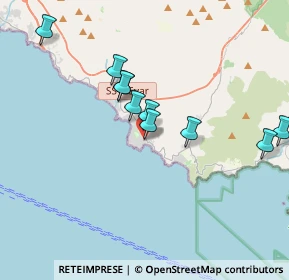 Mappa Via Torre delle Stelle, 09121 Cagliari CA, Italia (6.536)