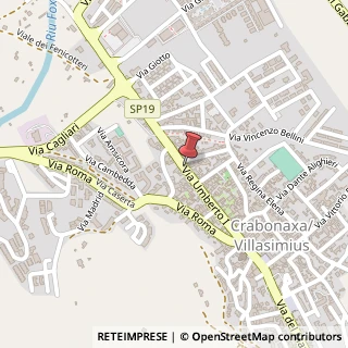 Mappa Via umberto i 38, 09049 Villasimius, Cagliari (Sardegna)